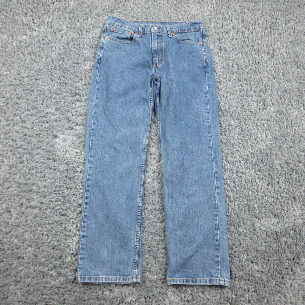 Levis 514 Jeans Mens 32x30 Blue Slim Leg 31x28.5*